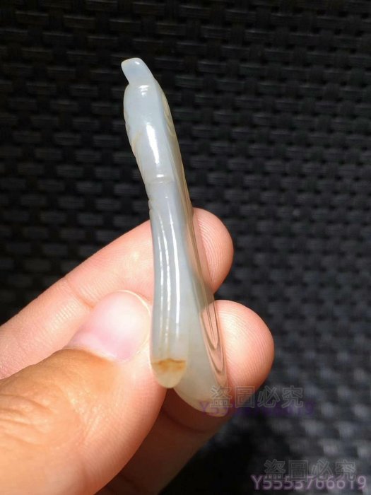 和田玉古玉白玉蟬掛件玉質溫潤細膩雕工精致蟬形生動造型優美頭部圓潤