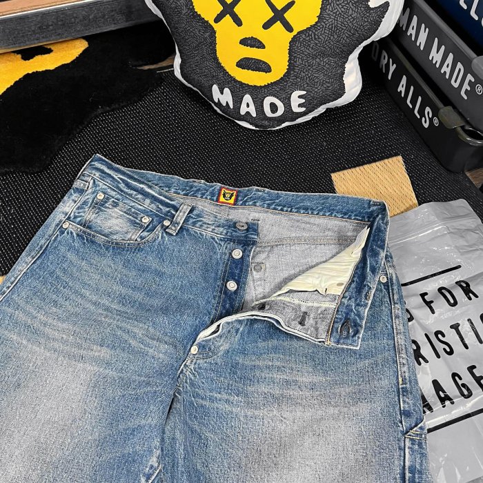 希望商店】【✓寄賣商品】HUMAN MADE STORM COWBOY DENIM PANTS TYPE