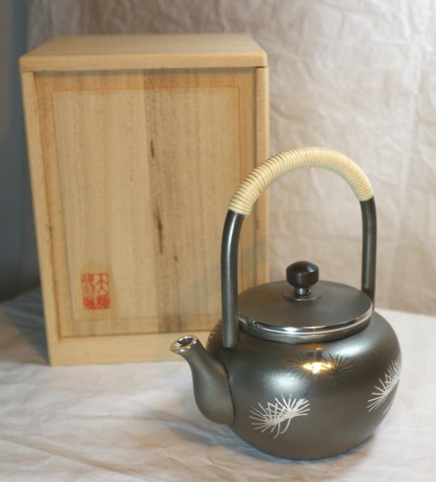 OSAKA SUZUKI~日本製造~大阪錫器~5-2~錫壺~急須~上手~270ml~日本手工