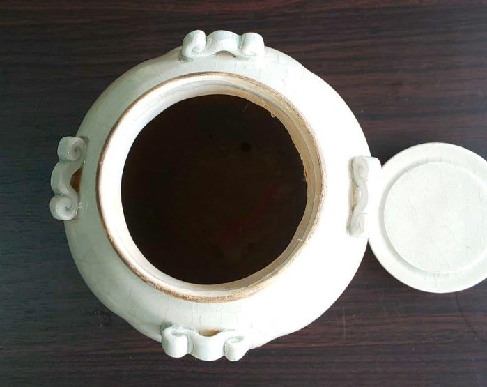 中国美術 宋 白磁 蓋付壺四耳壺 北宋時代(１２世紀後期) 中国美術 宋 白磁 蓋付壺四耳壺 北宋時代(12世紀後期) - メルカリ