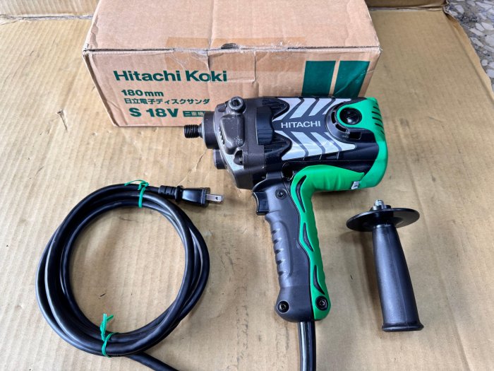 "外匯嚴選''【附發票】HITACHI 日立 HiKOKI S18V 高轉速 打臘機 打蠟機 可調速 非PV7000C/ 中古/二手 日本原裝