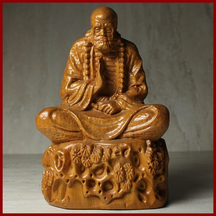 フ*ン様 瀧口正満作　木製抽象顔彫刻 スタンド付き 瀧口政満 フクロウ 梟 高さ32cm 北海道 アイヌ彫刻 木彫り