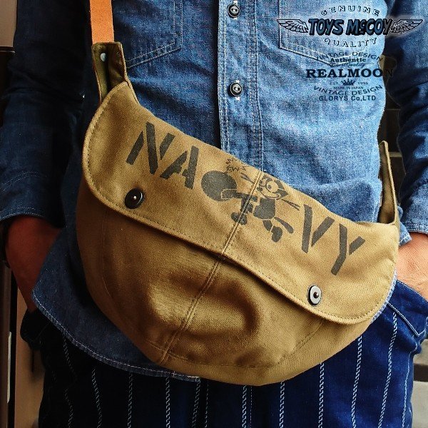 TSU日本代購 TOYS McCOY NAVY DECK BAG 