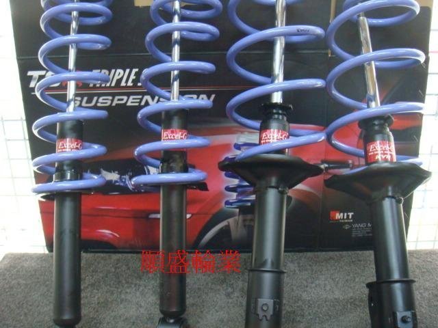 TRIPLES/TS短彈簧+KYB避震器W220 W211 W210 W212 W203 ML350 G55W463舒適