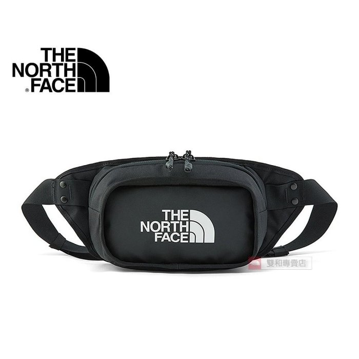 -滿3000免運-[雙和專賣店]The North Face 【經典ICON 】3L 多功能腰包/3KZX/黑