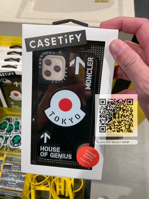 已售出MONCLER HOUSE OF GENIUS TOKYO東京限量iPhone 11PRO 手機