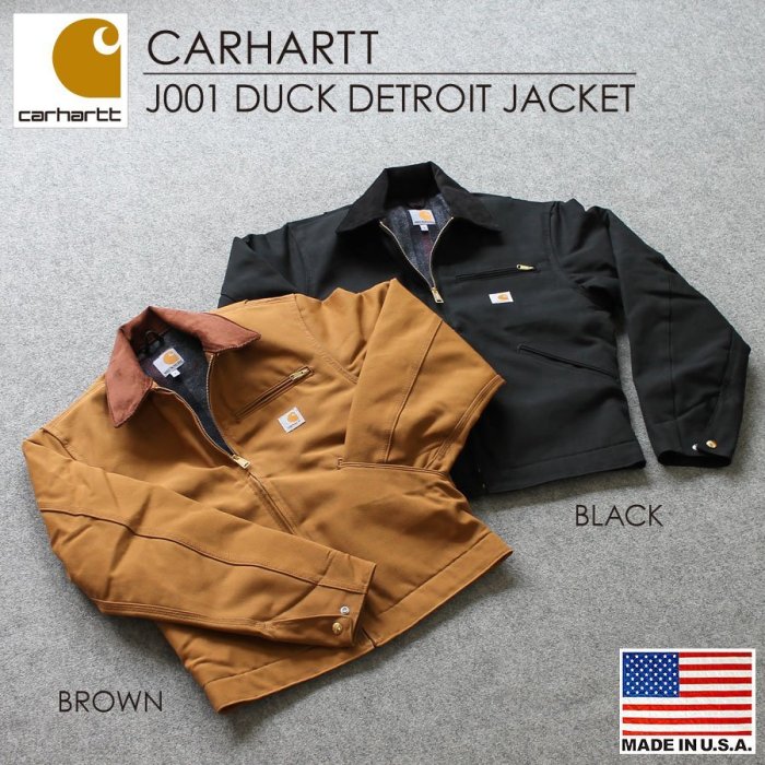 { POISON } CARHARTT DUCK DETROIT JACKET （訂金後餘款賣場）