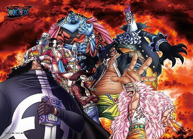 日本正版拼圖One piece 海賊王航海王王下七武海500片絕版拼圖，500-117