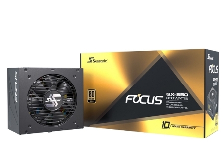 Seasonic 海韻 FOCUS GX-850 80 Plus 金牌 全模組 850W 電源供應器