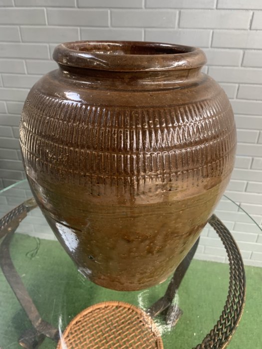 A2497 [家之家二手家具] 阿嬤的大甕缸(寬27*高33CM) 無法宅配請自取古 