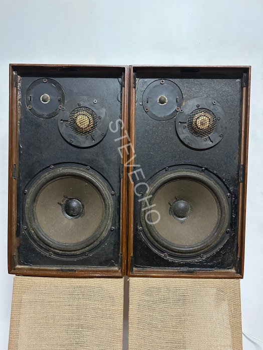 稀有釋出 箱體全新大翻修 AR 3A improved 薄邊 12吋低音 三音路 大書架/小落地喇叭 正美國製造~ | Yahoo拍賣