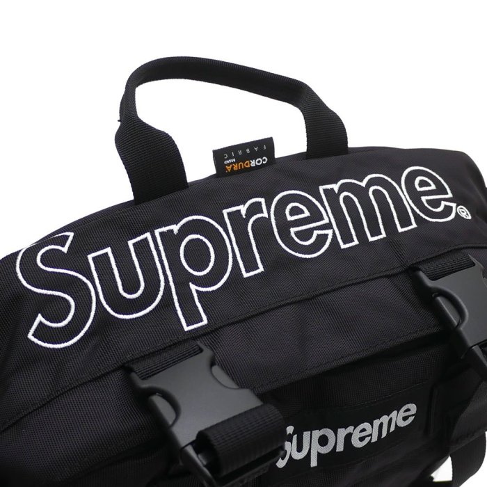 美品Supreme 2019 FW Waist Bag Black Supreme Waist Bag (FW19) Black - FW19 - US