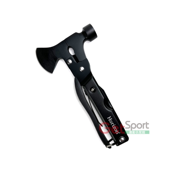Horizon萬夫莫敵黑化野營工具斧(Blazer Hammer/萬用槌/瑞士刀/鉗子/野外求生/GetSport)