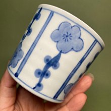 嚴選日本回流瓷制茶具，青花手提設計，蘭花落款，瑕疵僅限底足老裂與口