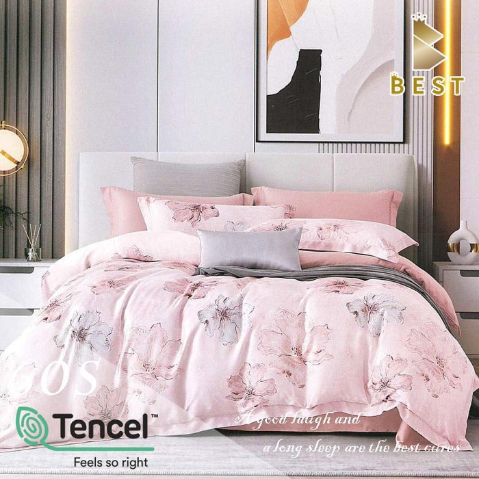 【BEST寢飾】60支100%天絲兩用被床包組 半世韶華 雙人 加大 特大 TENCEL 天絲 床包 床罩