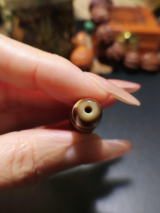 嚴選臺灣上肯純糯料藏傳天珠，包? mascara 測試糯感天珠臺灣手工天珠