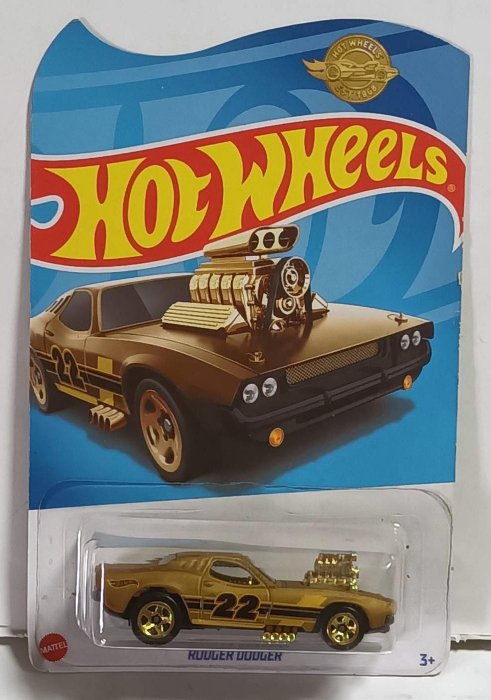 *玩具部落*HOT WHEELS 風火輪 合金小車 1:64 小汽車  合金車 非賣品 2022 RODGER DODGER