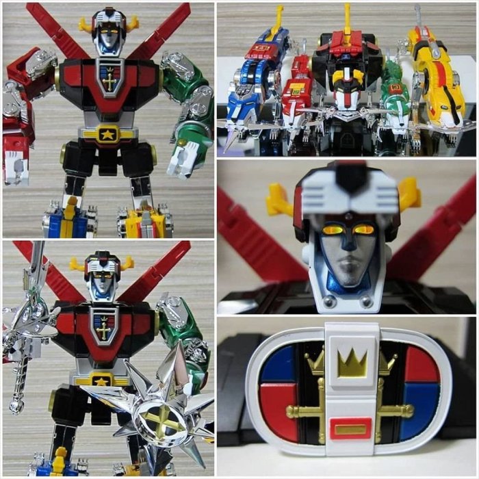 八田元氣小棧: 日版全新DX 超合金Voltron 百獸王TOYNAMI 30週年紀念版