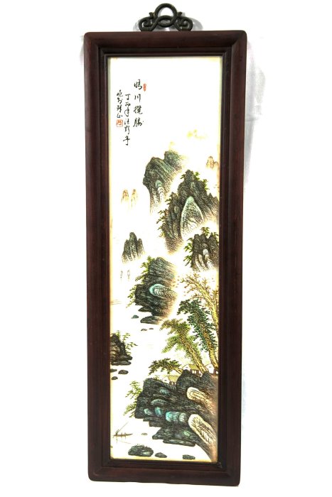 中国古美術　磁器板　瓷板画 民国　珠山八友　汪野亭　粉彩 中国古美術 磁器板 瓷板画 民国 珠山八友 汪野亭 粉彩｜Yahoo