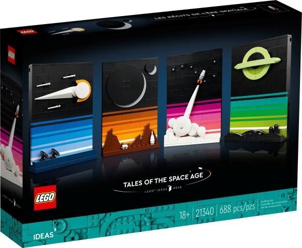 樂高LEGO IDEAS 太空時代的故事 玩具e哥 21340