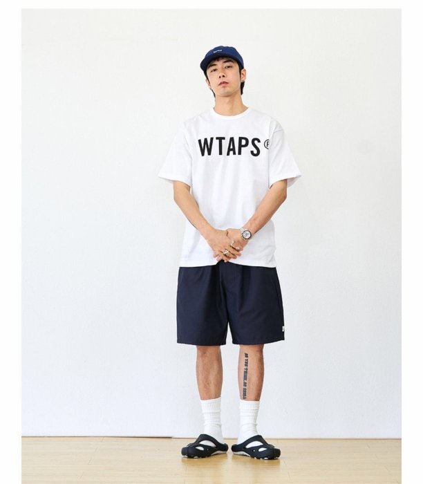 トップス M WTAPS BANNER SS COTTON T White WTVUA M WTAPS BANNER SS COTTON T White WTVUA