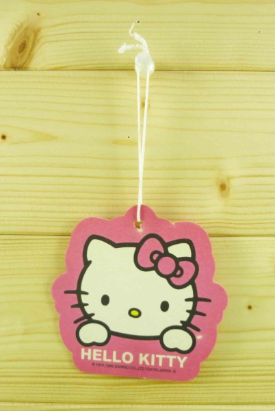 【震撼精品百貨】Hello Kitty 凱蒂貓~造型芳香片-大頭加手造型-粉色【共1款】