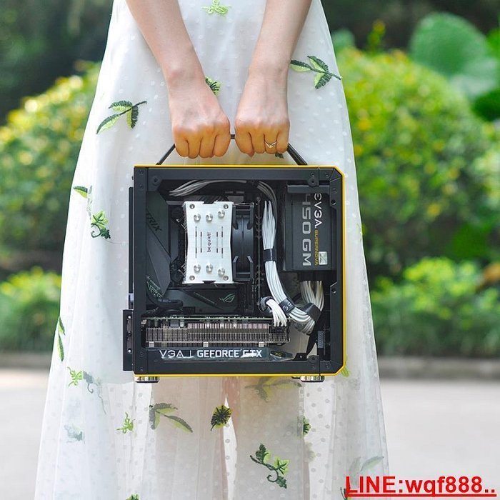 機械大師C24小方糖i5 13400F 13600KF RTX4060 4060Ti 獨顯小型便攜迷你ITX