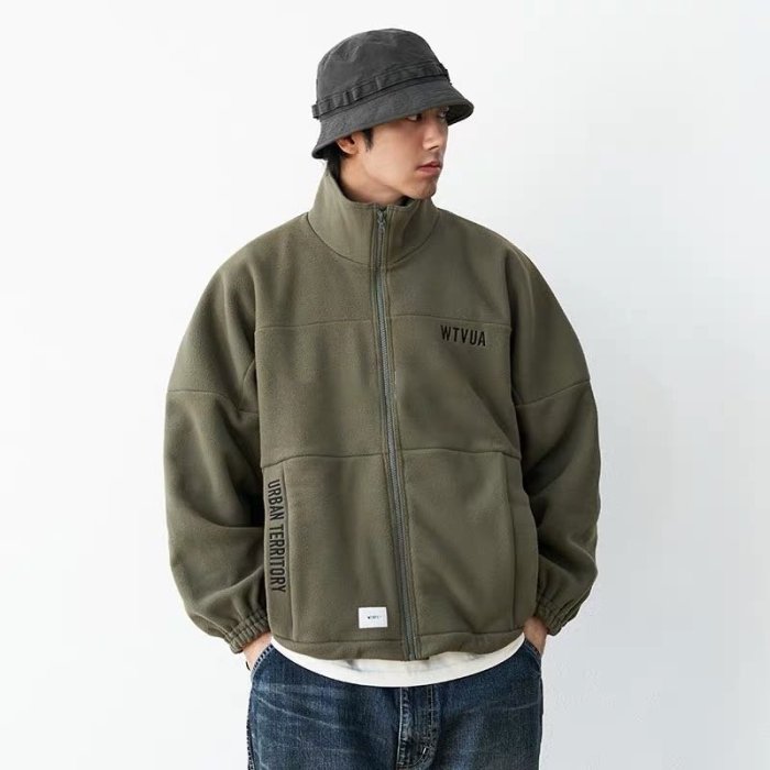 希望商店】WTAPS FORESTER / CARDIGAN / FLEECE 20AW 搖粒絨標誌夾克