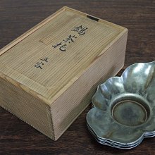 中國古錫周聚源造古錫茶托五客良品箱付| Yahoo拍賣