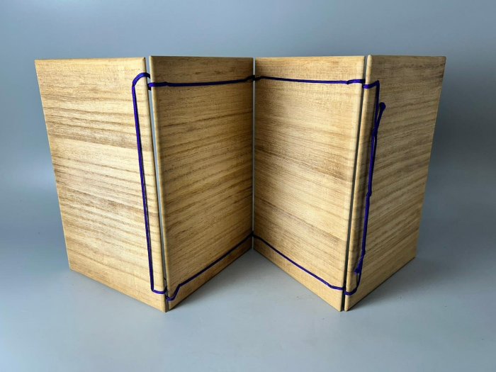 【藏舊尋寶屋】老日本 傳統工藝 銅製御火筷/木製器据/敷紙/茶道具 共三入組 附兩個原裝紙盒(一元起標)※1210127-225GS※1/7 ...