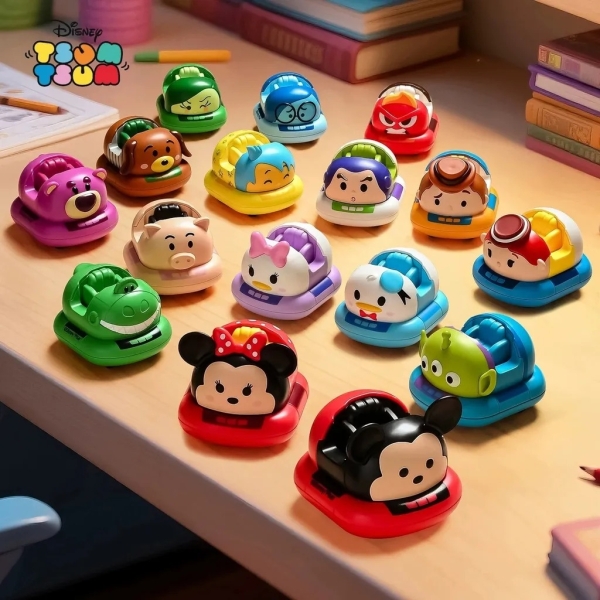 迪士尼Disney Tsum Tsum 組裝迴力車-巴斯光年/抱抱龍/三眼怪/熊抱哥/胡迪/翠絲/米奇/米妮/唐老鴨/黛絲