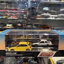 吉華科技@ 1/64 Modeler's 頭文字D 館智幸(EK9) & 藤原拓海(AE86) Vol