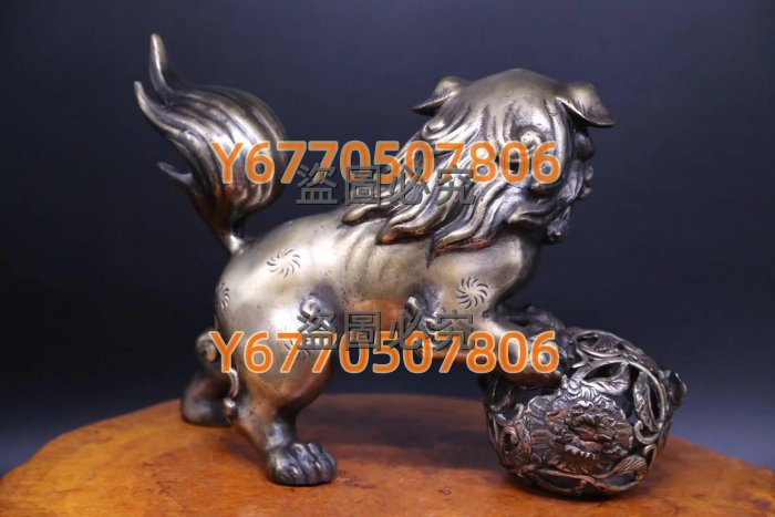 San　唐獅子　牡丹　銅製　置物　照雲 San様専用 唐獅子 牡丹 銅製 置物 照雲