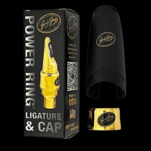 ☆JodyJazz POWER RING MA1 GP（24Kメッキ)☆ 現代樂器】現貨！Jody Jazz Power Ring Ligature MA1 Alto 24K鍍金中音