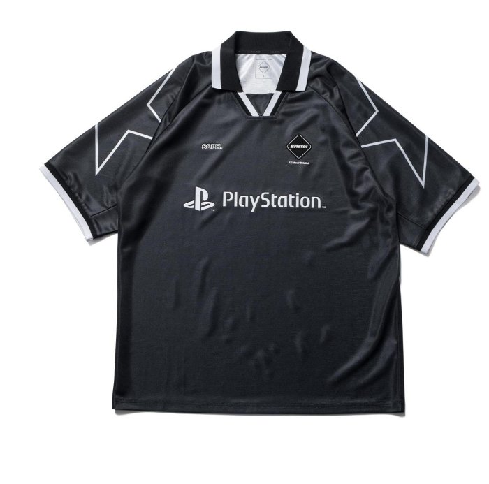 F.C.Real Bristol STAR S/S GAME SHIRT PS PlayStation聯名款短