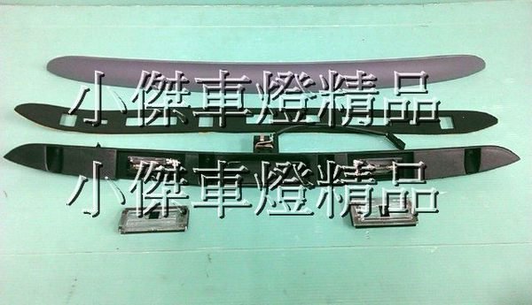 ☆小傑車燈家族☆全新BMW原廠零件E46 98-01年後牌照板含牌照燈+後箱蓋飾條