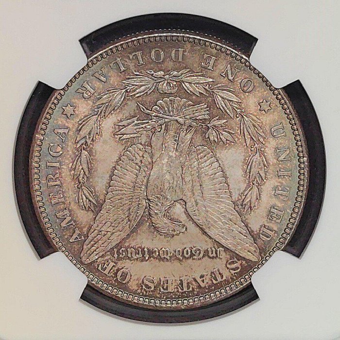 嚴選1886年美國摩根$1銀幣NGC MS65原光GEM極美收藏原光GEM極美收藏銀幣