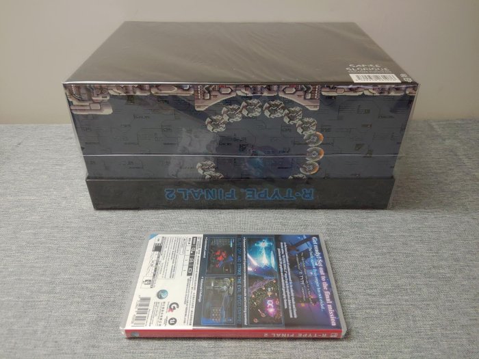 NS R-TYPE FINAL2 SPECIAL CHRONICLE BOX 遊戲T恤口罩街機圖卡貼紙CD