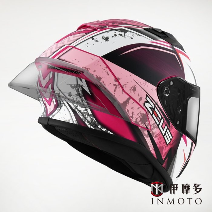 伊摩多※ZEUS瑞獅新世代全罩安全帽超值全配ZS-826 BK9 消光黑.黃| Yahoo拍賣