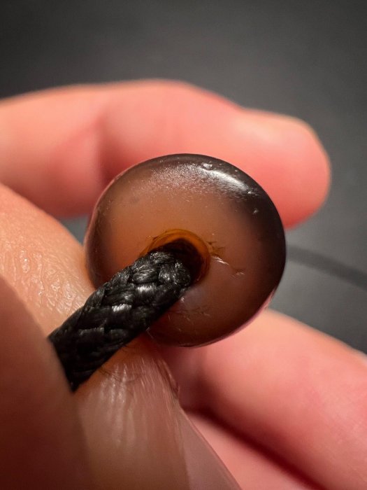 老盧特殊十一眼天珠尺寸：13*57.9mm 舊藏古董古玩二手【俗人堂】-1051