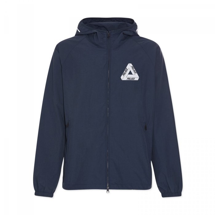 Palace Skateboards 3M Crank Jacket 反光連帽外套深藍S | Yahoo拍賣