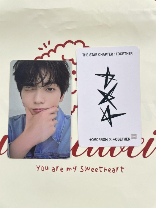 現貨可】TXT 檔2 崔秀彬wvs特典love language 托臉小卡TXT正規四回歸線