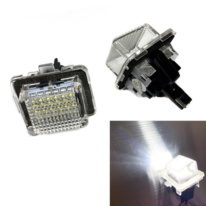 LED牌照燈 for W204 W212 W216 W221 W207 10-11 車牌燈License Plate