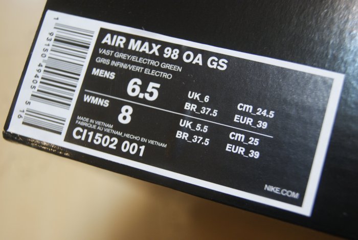 nike by gabrielle serrano air max 98 oa