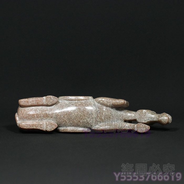 中古 和田玉雕 戦〜漢风格 卧羊 手把件 中国美术 コレクション品 CL0142 漢代老和田玉【臥馬玉馬】擺件長*寬*高16.8*3.9*4.8厘米重420.9克古玩
