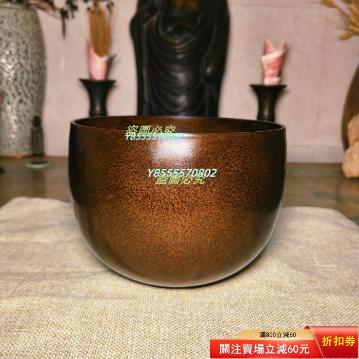 日本進口回流手工老頌缽，老銅磬，老銅缽，佛音碗，頌缽，音療，銅缽