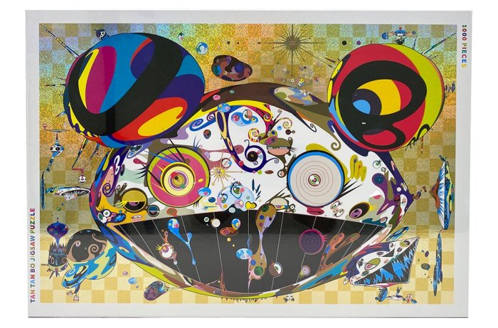 Takashi Murakami 村上隆限量1000片特殊亮面拼圖TAN TAN BO