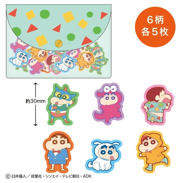 【震撼精品百貨】蠟筆小新 Crayon Shin-chan~蠟筆小新貼紙組附袋-流行*59837