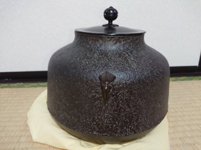 天使熊小舖～日本製菊地正直砂鐵釜鐵壺阿彌陀堂釜砂鉄瓶珍藏新品
