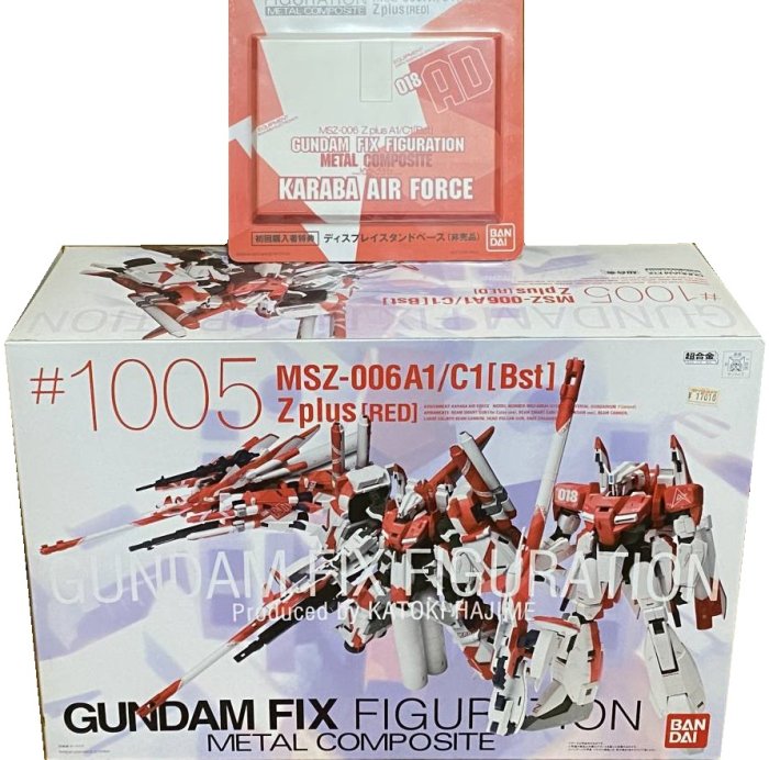 GUNDAM #1005 Zplus 〔RED〕初回購入特典付 GFFmc #1005 Zplus [RED] 初回購入者特典 ベース付き｜Yahoo
